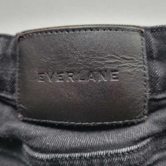 Everlane the curvy high rise skinny jeans dark washed size 30 regular pre-owned - Picture 5 of 12